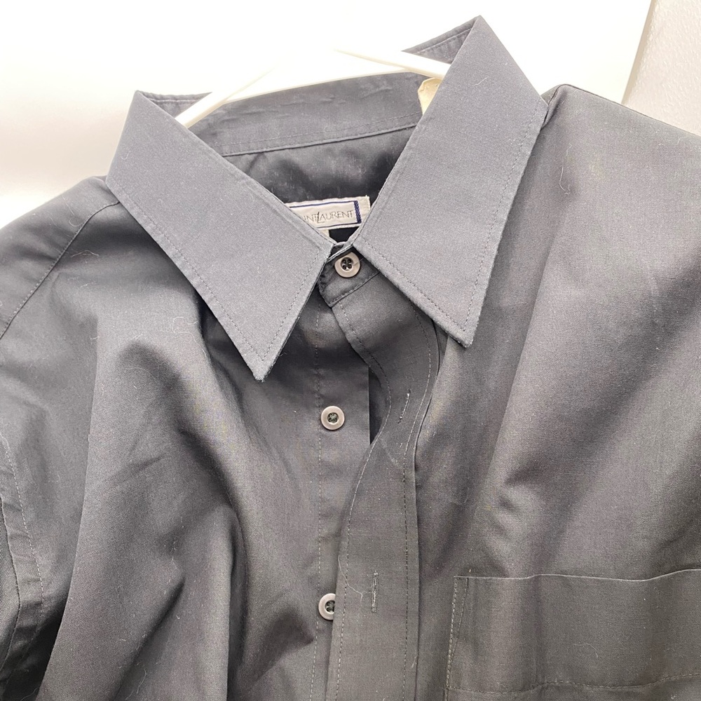 Flash Sale - Yves Saint Laurent Button Down- Black
